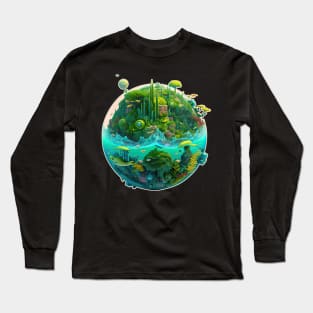 Itty Bitty Biome Long Sleeve T-Shirt